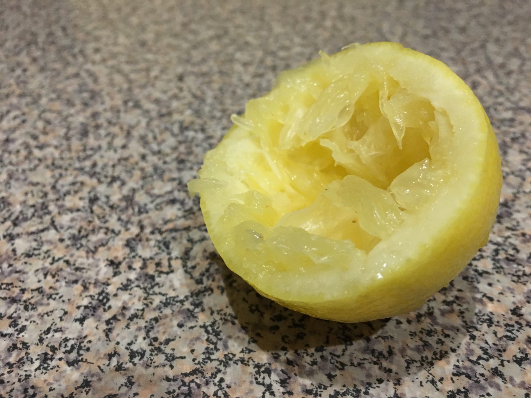 Used lemon